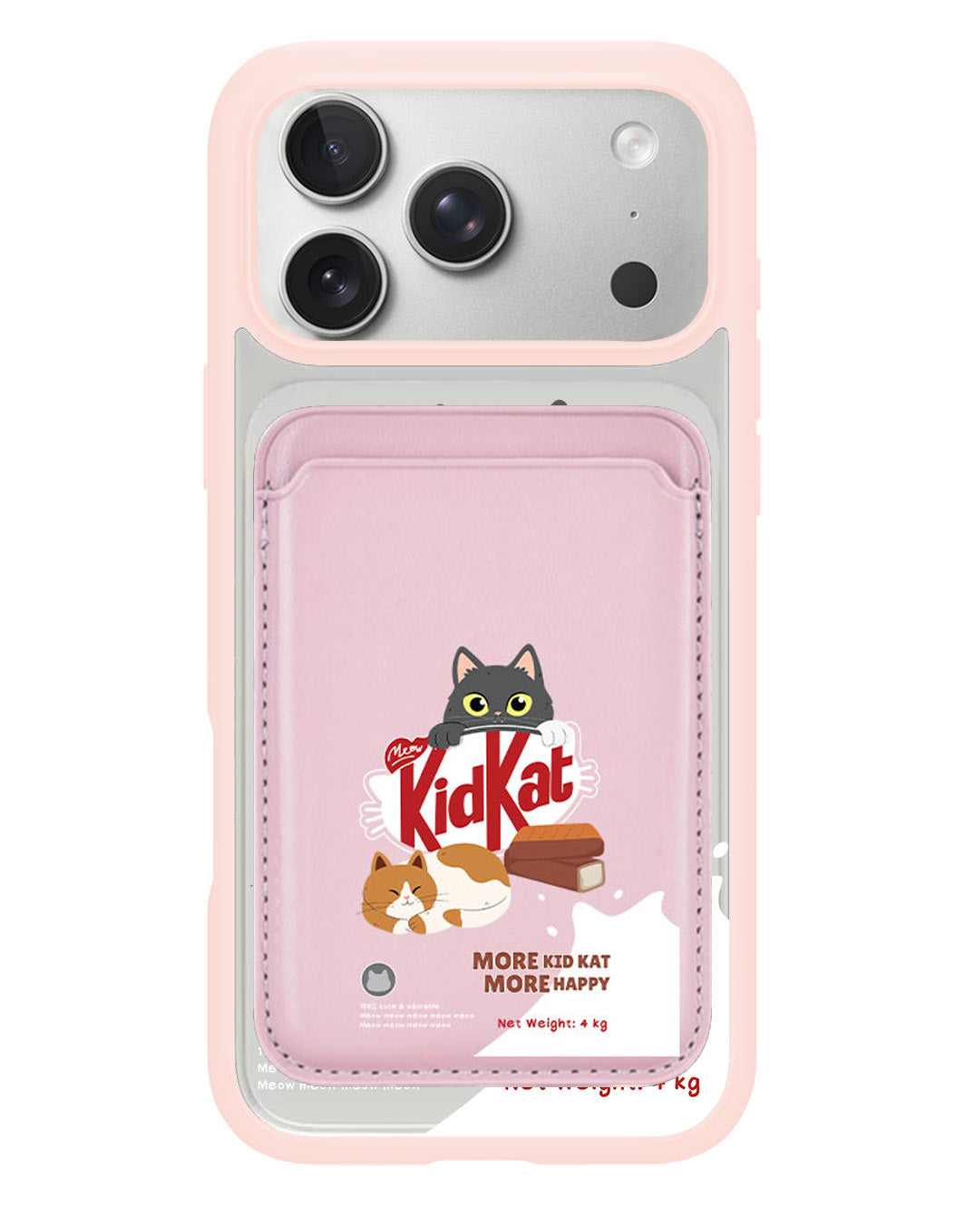 iPhone Magnetic Wallet Case - Kidkat