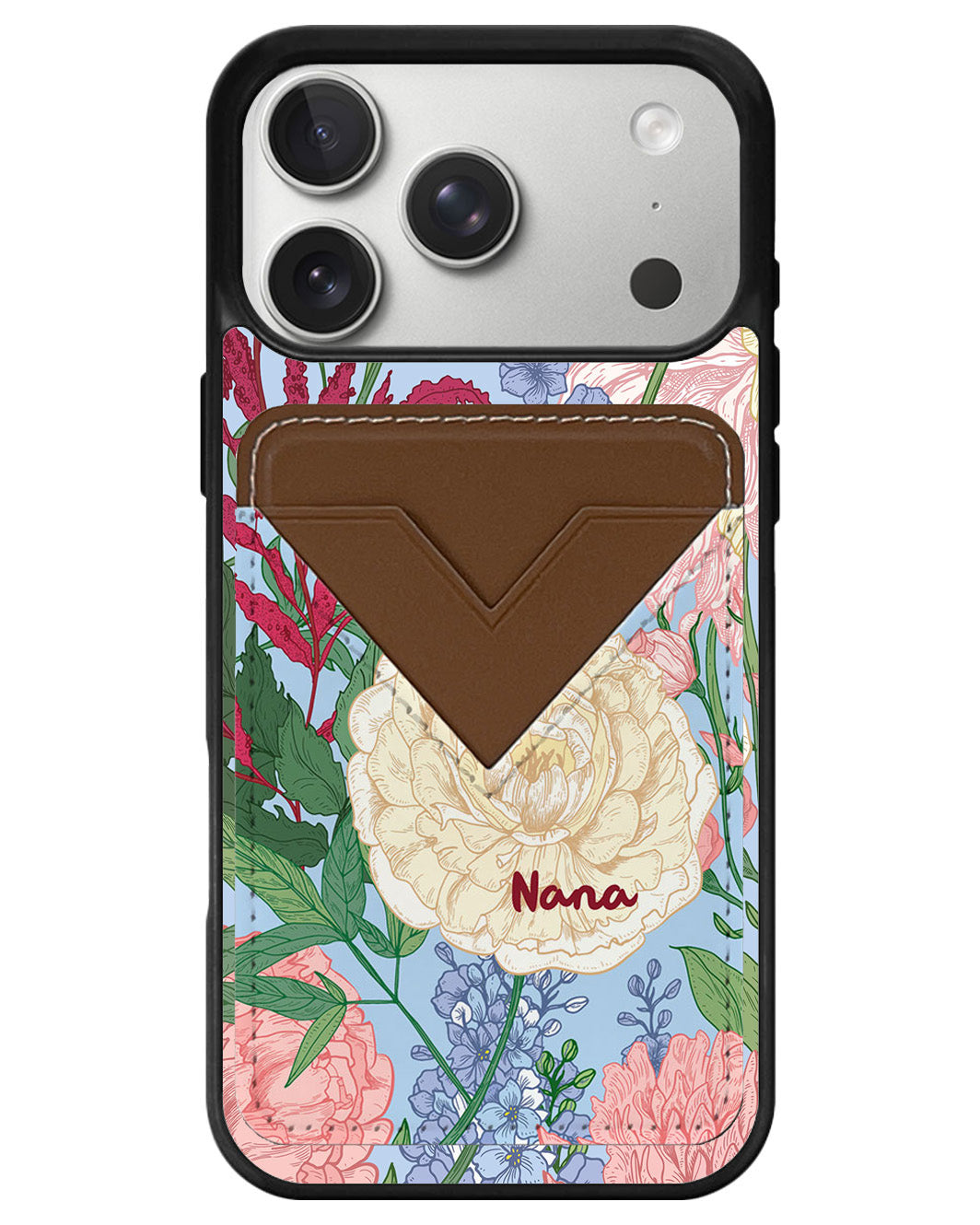 iPhone Avant Wallet Case - July Delphinium