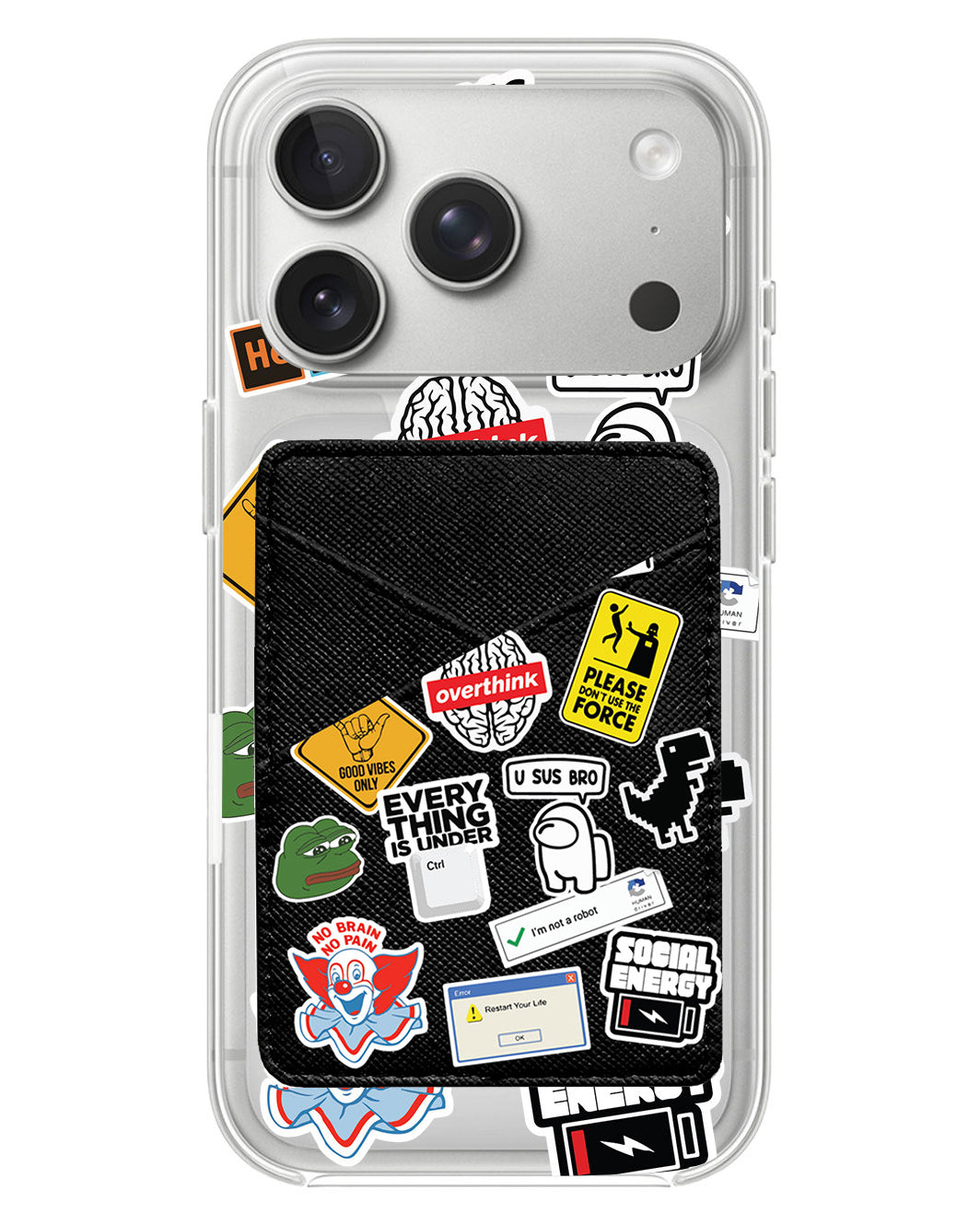 iPhone Phone Wallet Case - Brand Parody 2.0