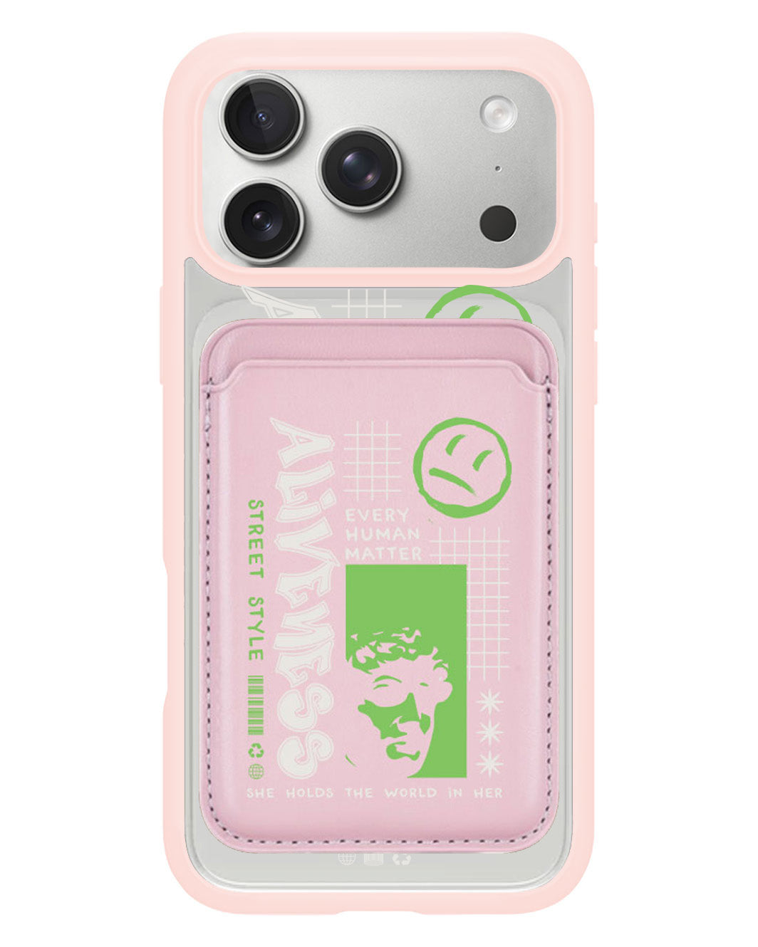 iPhone Magnetic Wallet Case - Alive