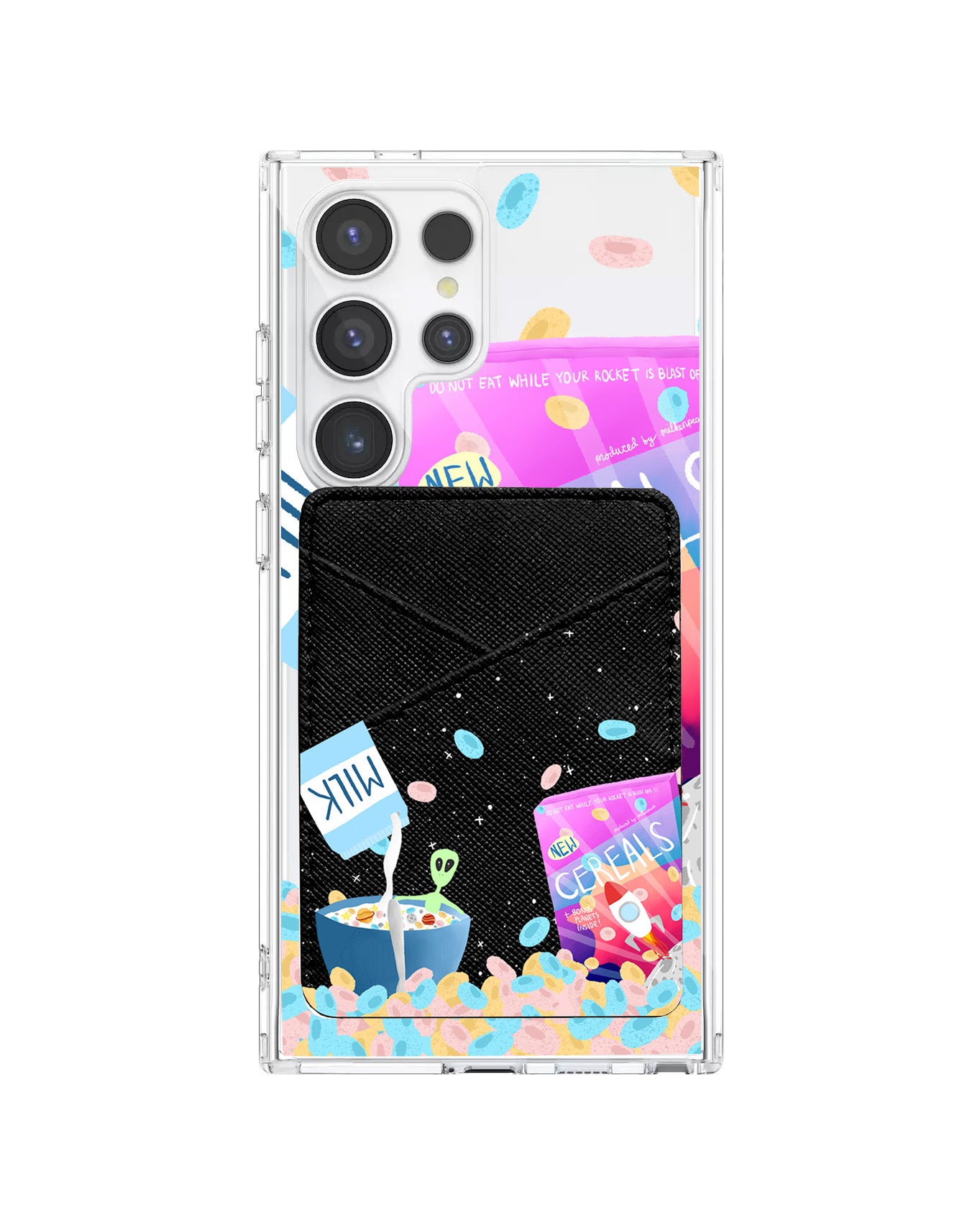 Android Phone Wallet Case - Cerealiens