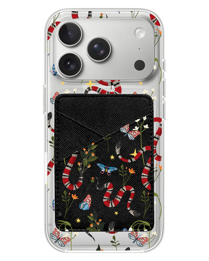 iPhone Phone Wallet Case - Serpente