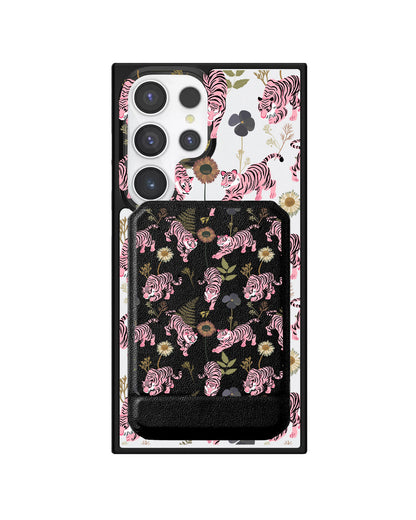 Android Magnetic Multifold Wallet - Tigre Rosa