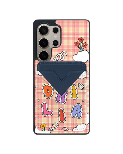 Android Avant Wallet Case - Adorable Monogram 6.0