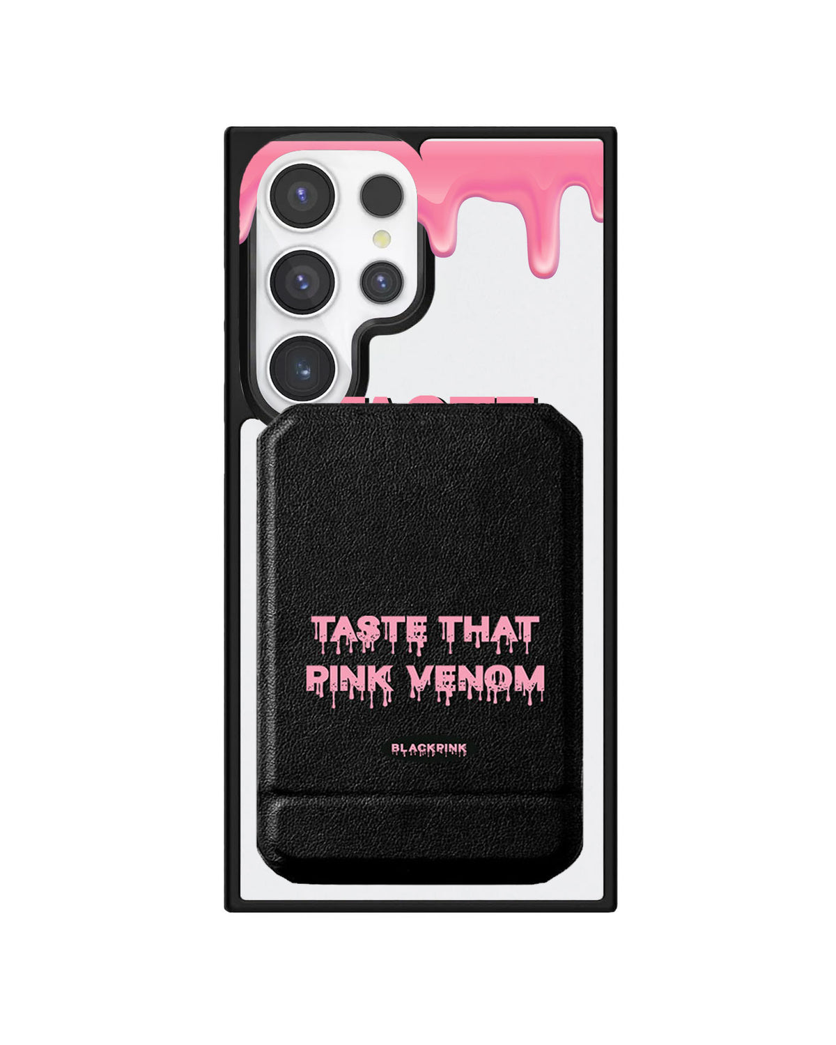 Android Magnetic Multifold Wallet - Pink Venom