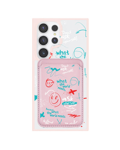 Android Magnetic Wallet Case - Graffiti 2.0