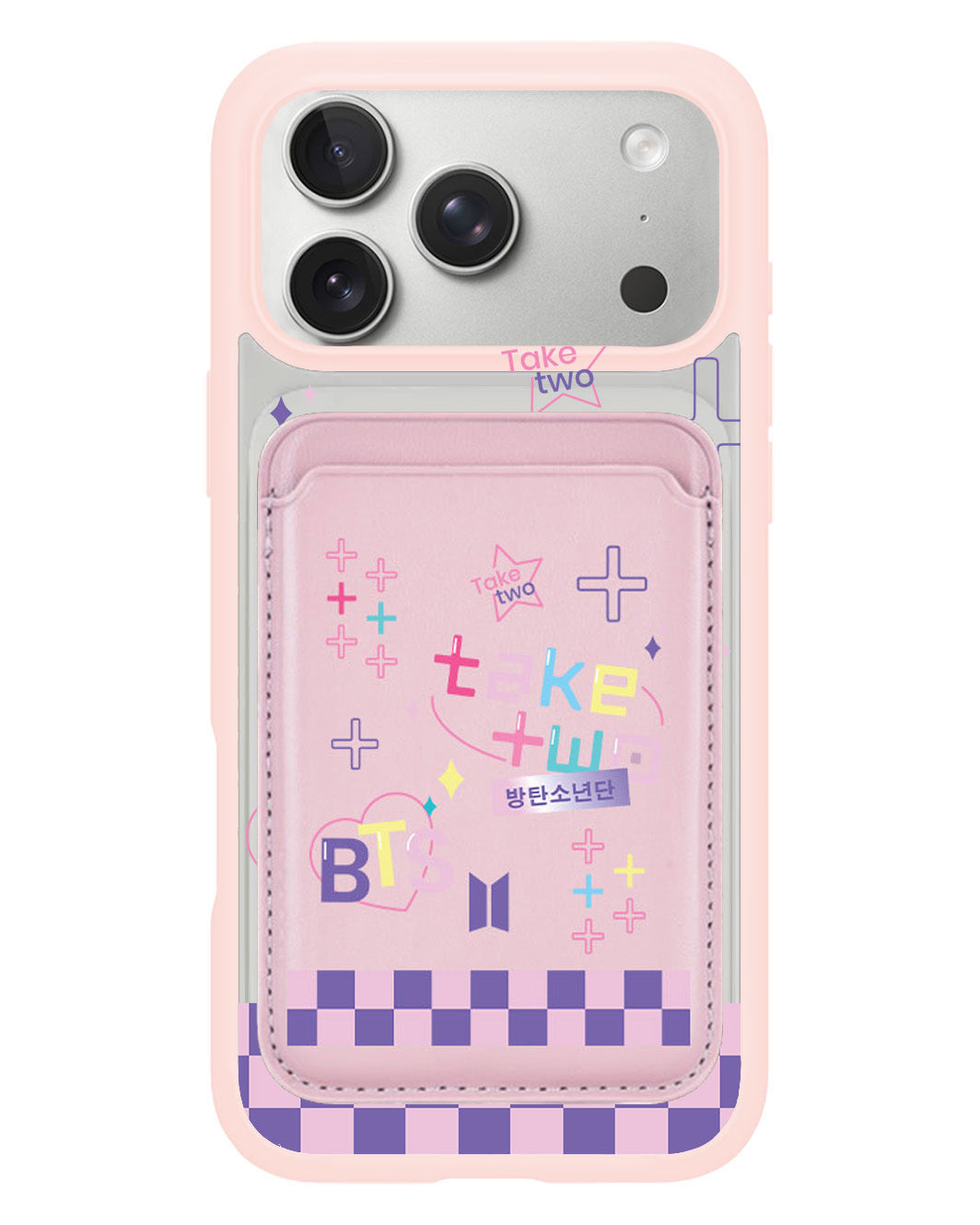 iPhone Magnetic Wallet Case - BTS Take Two