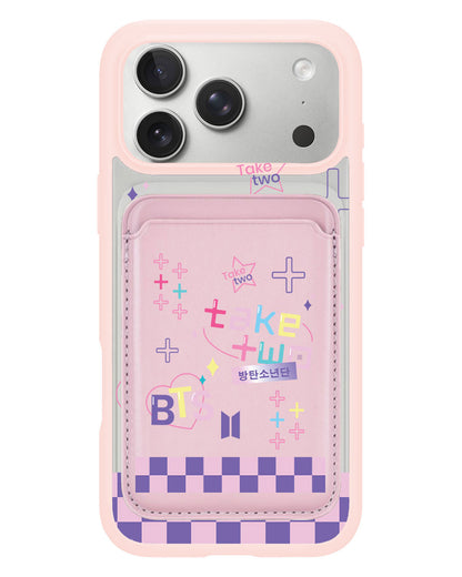iPhone Magnetic Wallet Case - BTS Take Two
