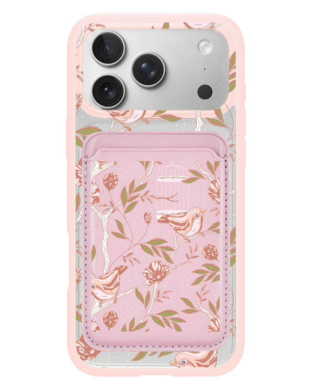 iPhone Magnetic Wallet Case - Lovebird 14.0