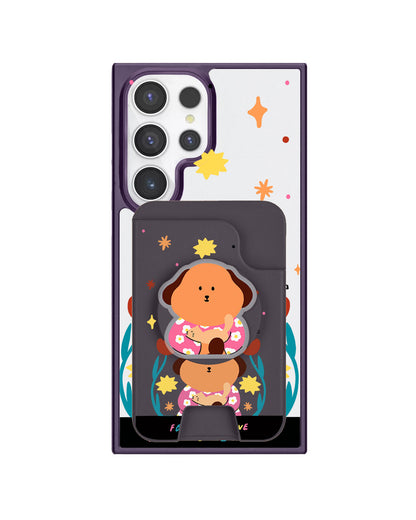 Android Magpop Wallet - Kiku and The Cat