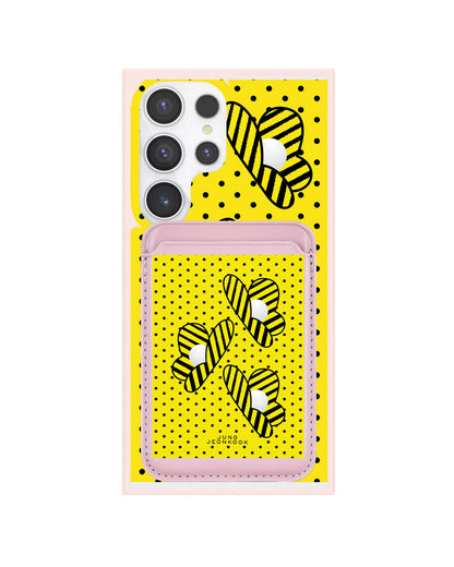 Android Magnetic Wallet Case - Honey