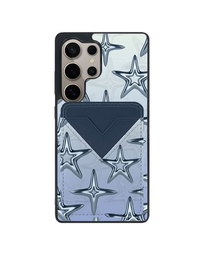 Android Avant Wallet Case - Chrome Star