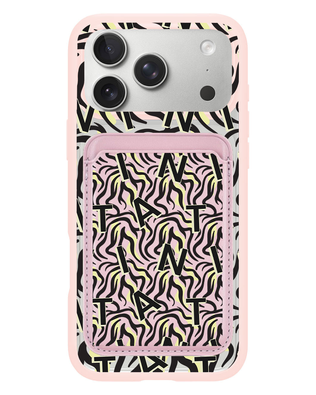 iPhone Magnetic Wallet Case - Tiger Monogram 3.0