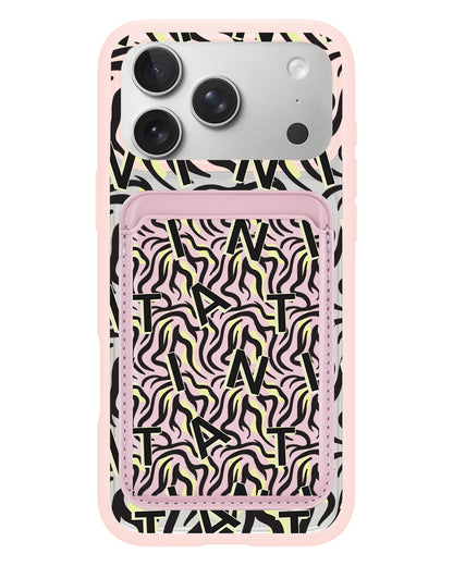 iPhone Magnetic Wallet Case - Tiger Monogram 3.0