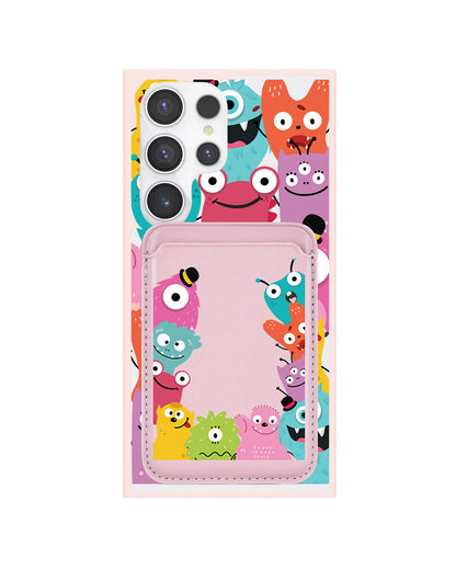 Android Magnetic Wallet Case - Little Monster