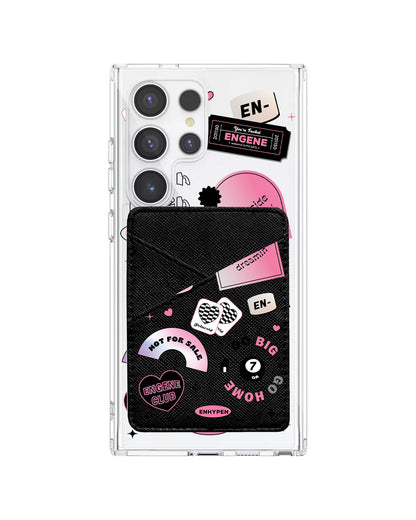 Android Phone Wallet Case - En Sticker Pack