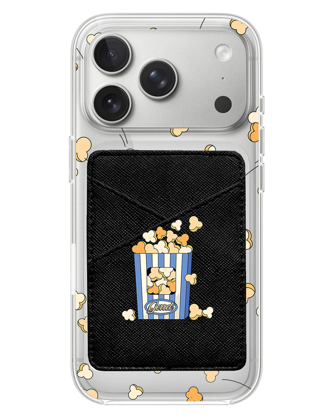 iPhone Phone Wallet Case - Popcorn