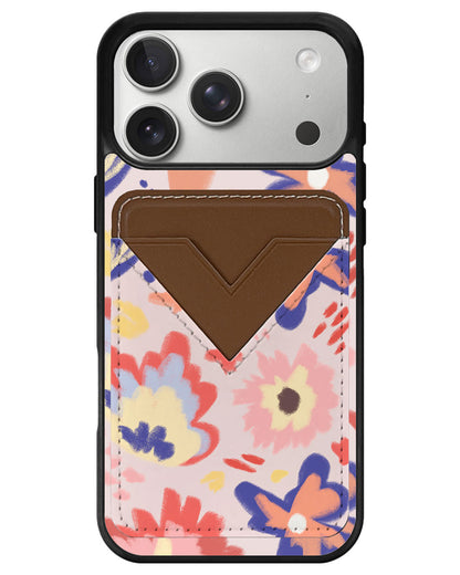 iPhone Avant Wallet Case - Flower Lovers