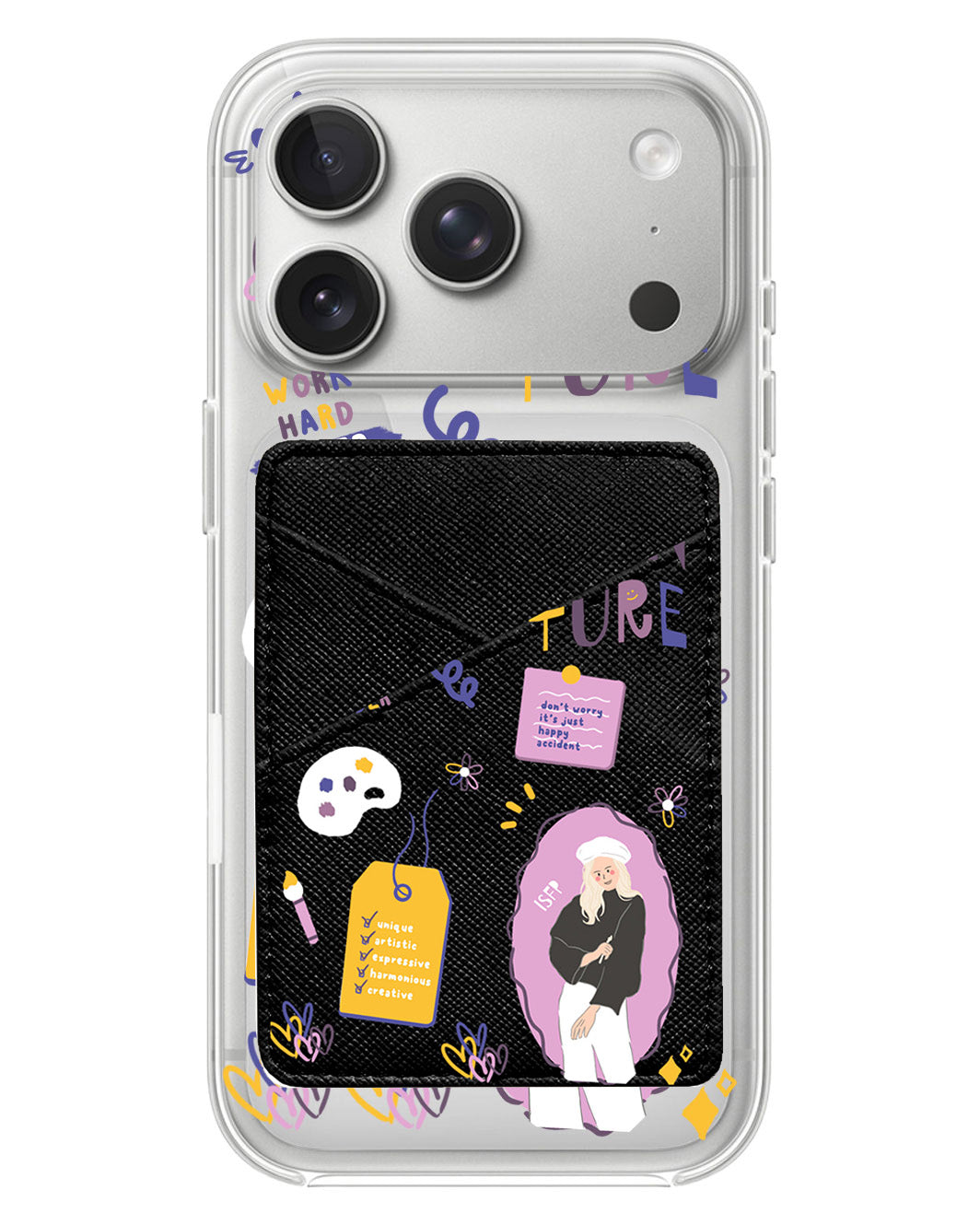 iPhone Phone Wallet Case - Isfp
