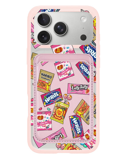 iPhone Magnetic Wallet Case - Sweets And Gummies