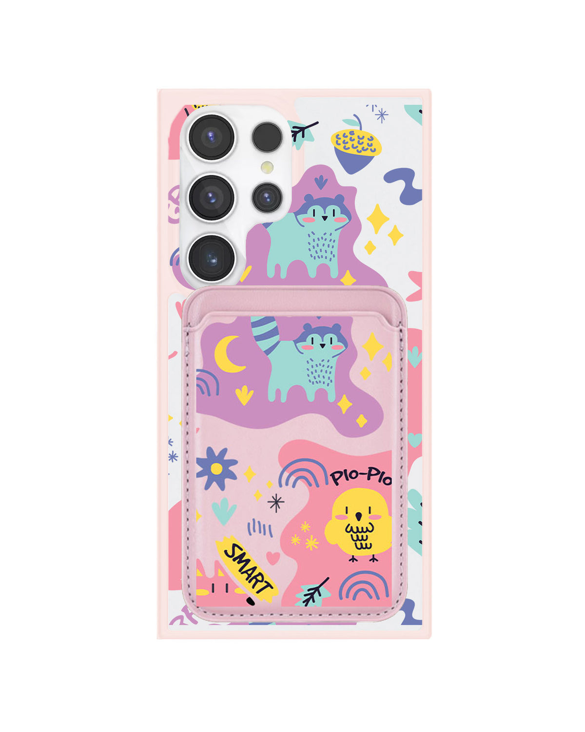 Android Magnetic Wallet Case - Pio N Friends