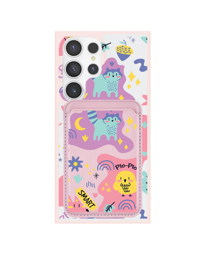 Android Magnetic Wallet Case - Pio N Friends