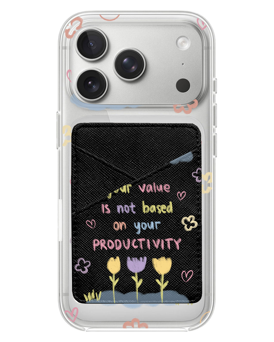iPhone Phone Wallet Case - Positive Energy