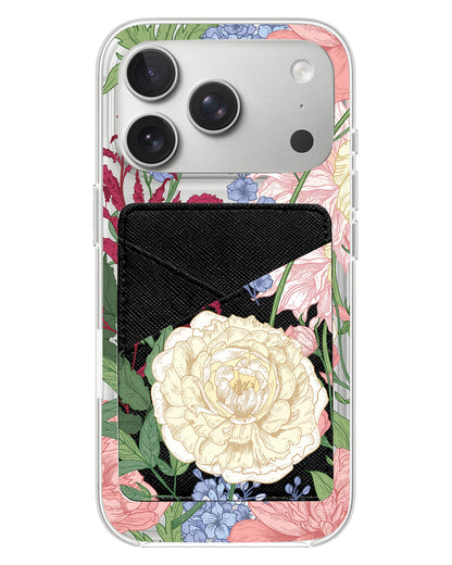 iPhone Phone Wallet Case - July Delphinium