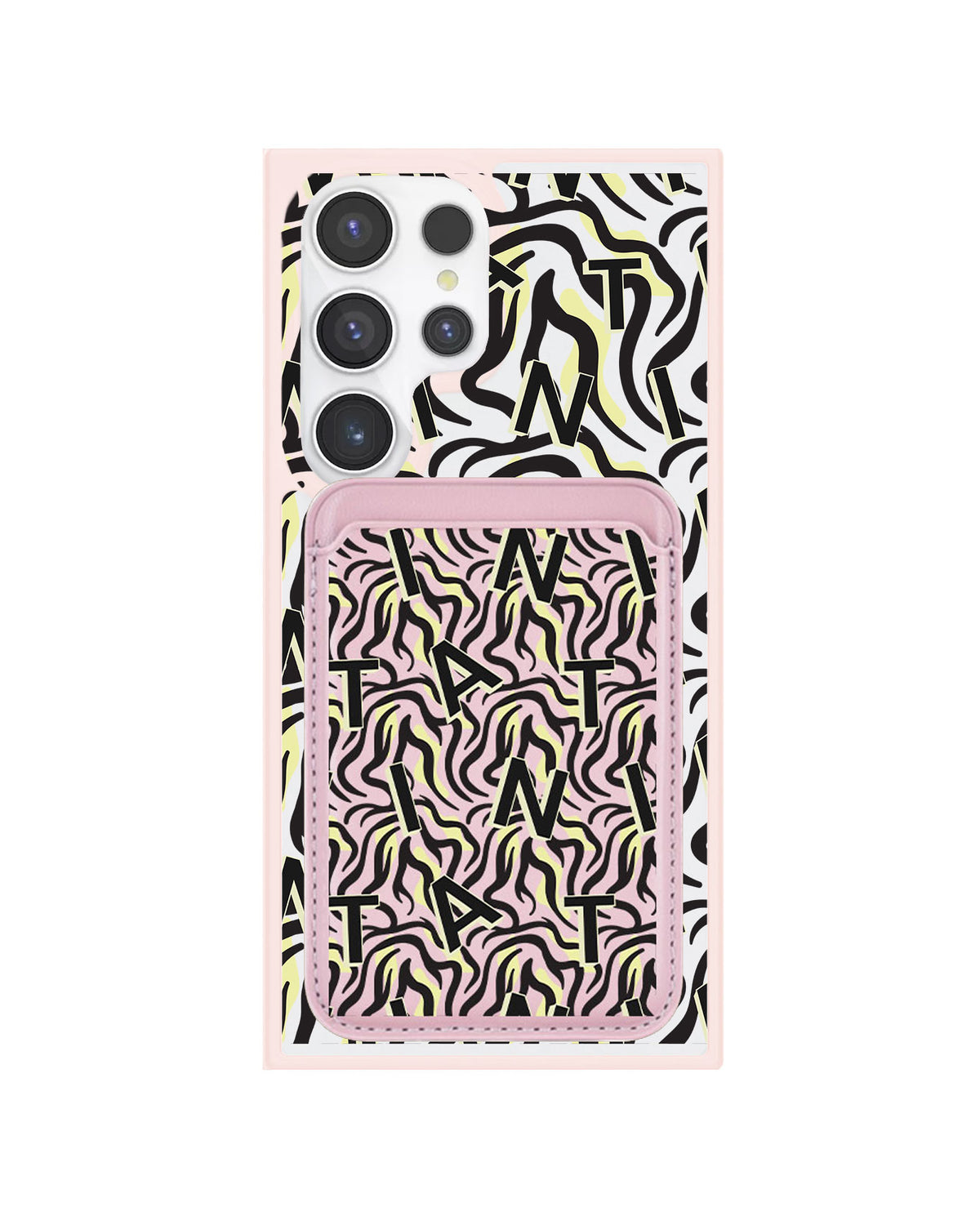 Android Magnetic Wallet Case - Tiger Monogram 3.0