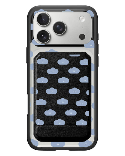 iPhone Magnetic Multifold Wallet - Dark Cloud