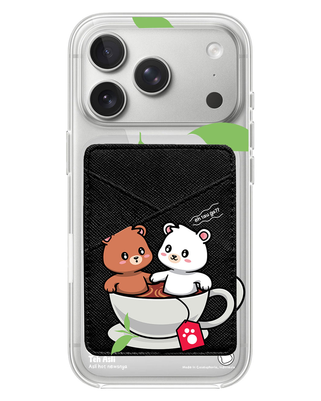 iPhone Phone Wallet Case - Spill The Tea