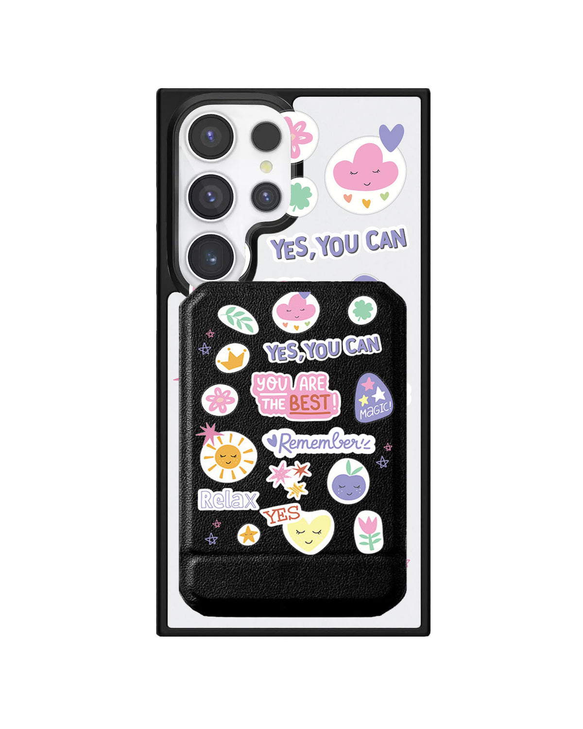 Android Magnetic Multifold Wallet - You Are The Best 2.0