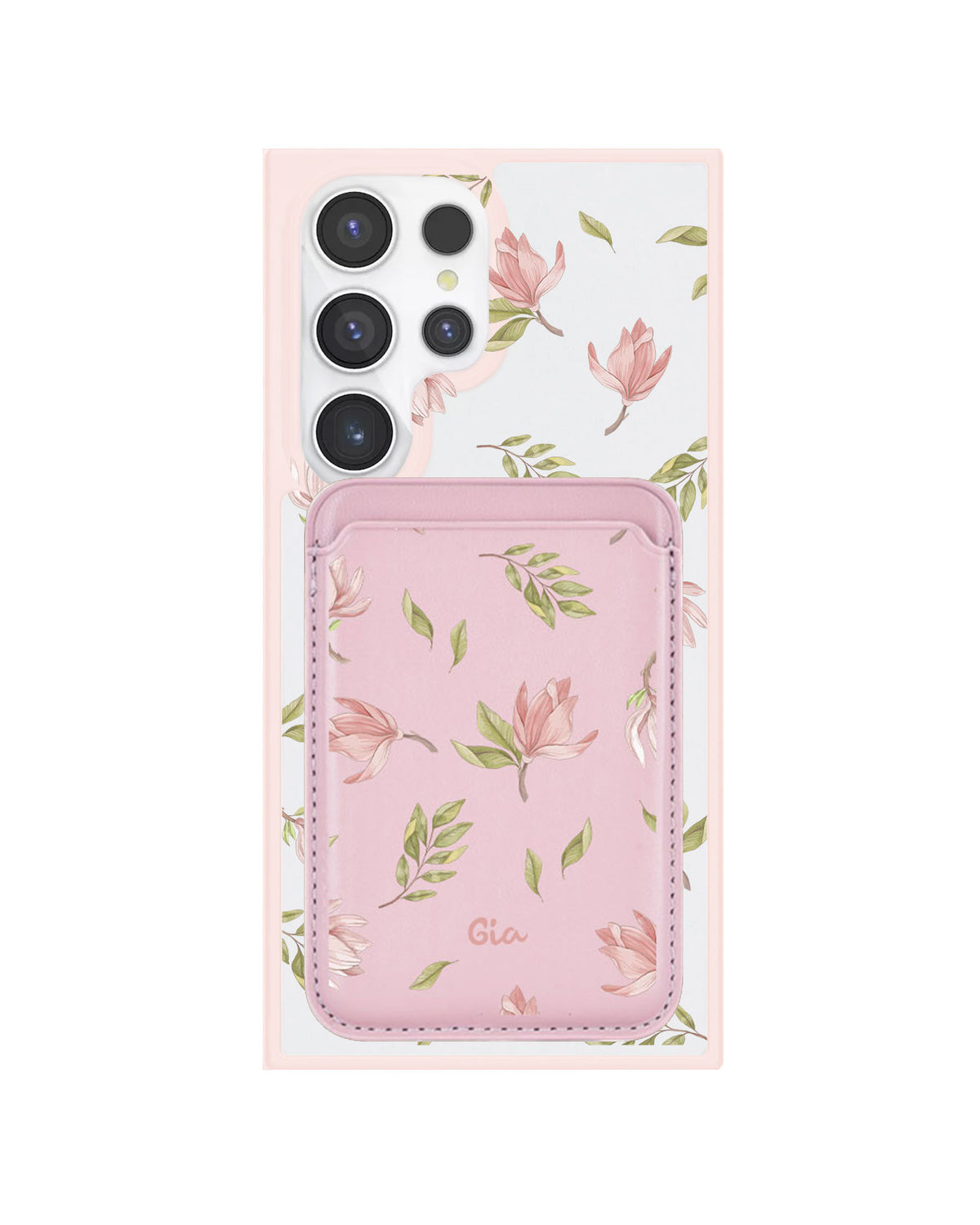Android Magnetic Wallet Case - Azalea