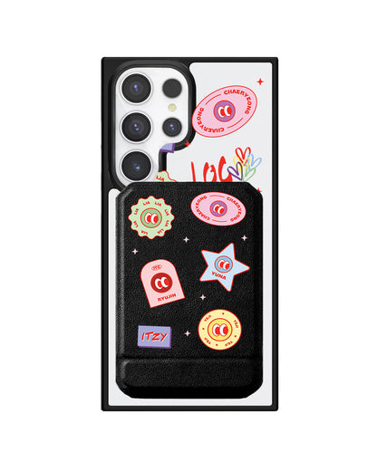 Android Magnetic Multifold Wallet - Itzy Sticker Pack