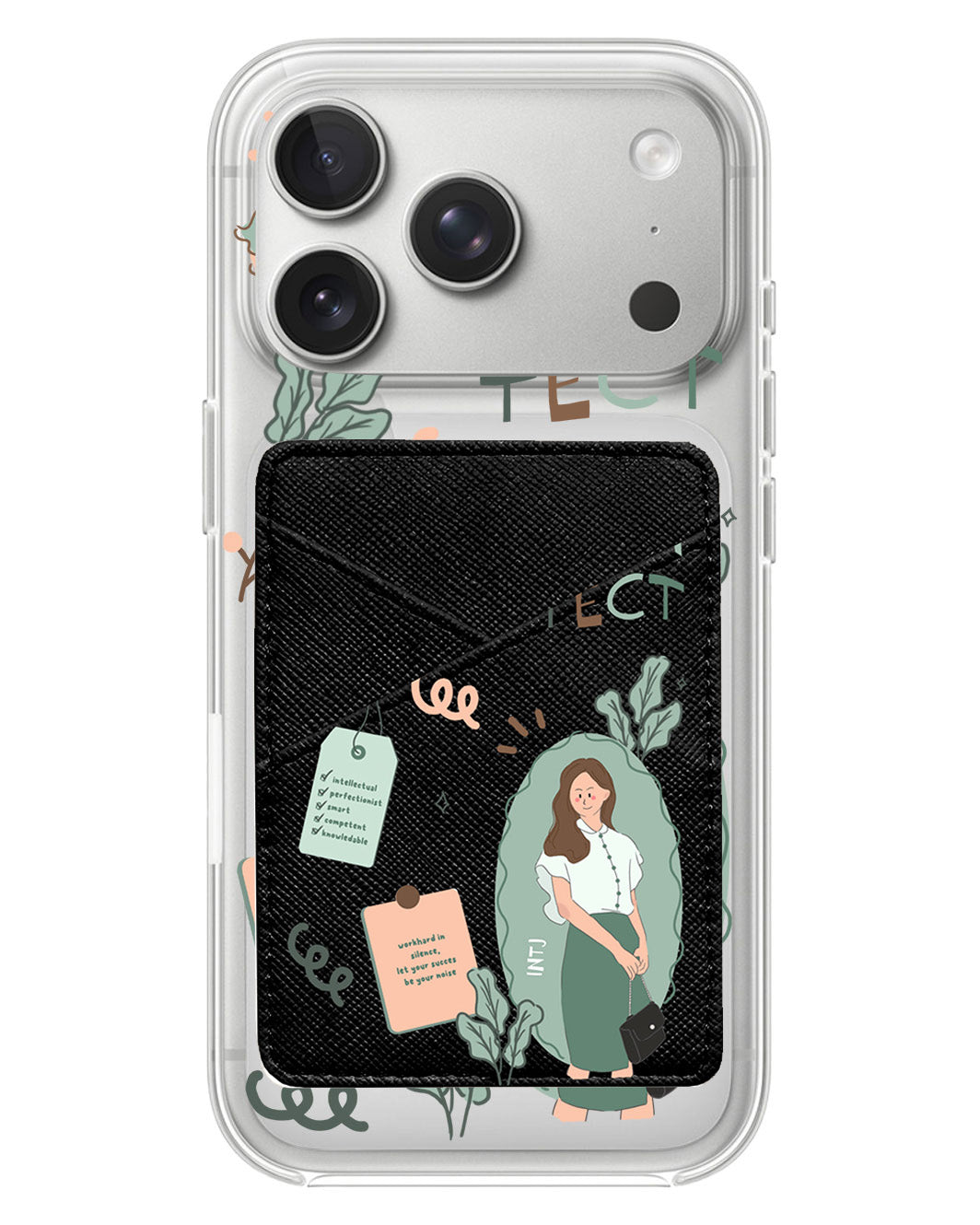 iPhone Phone Wallet Case - Intj