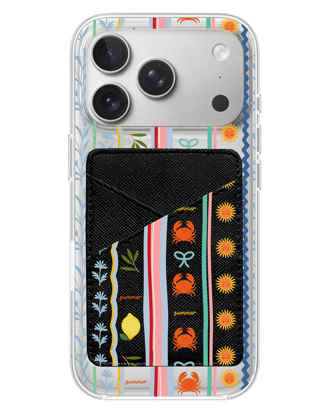iPhone Phone Wallet Case - Seaside Opulence 2.0