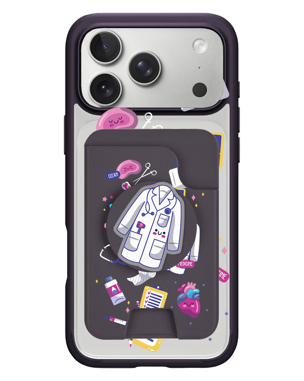 iPhone Magpop Wallet - Doctor