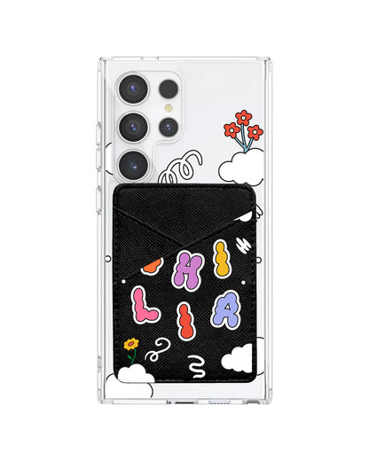 Android Phone Wallet Case - Adorable Monogram 6