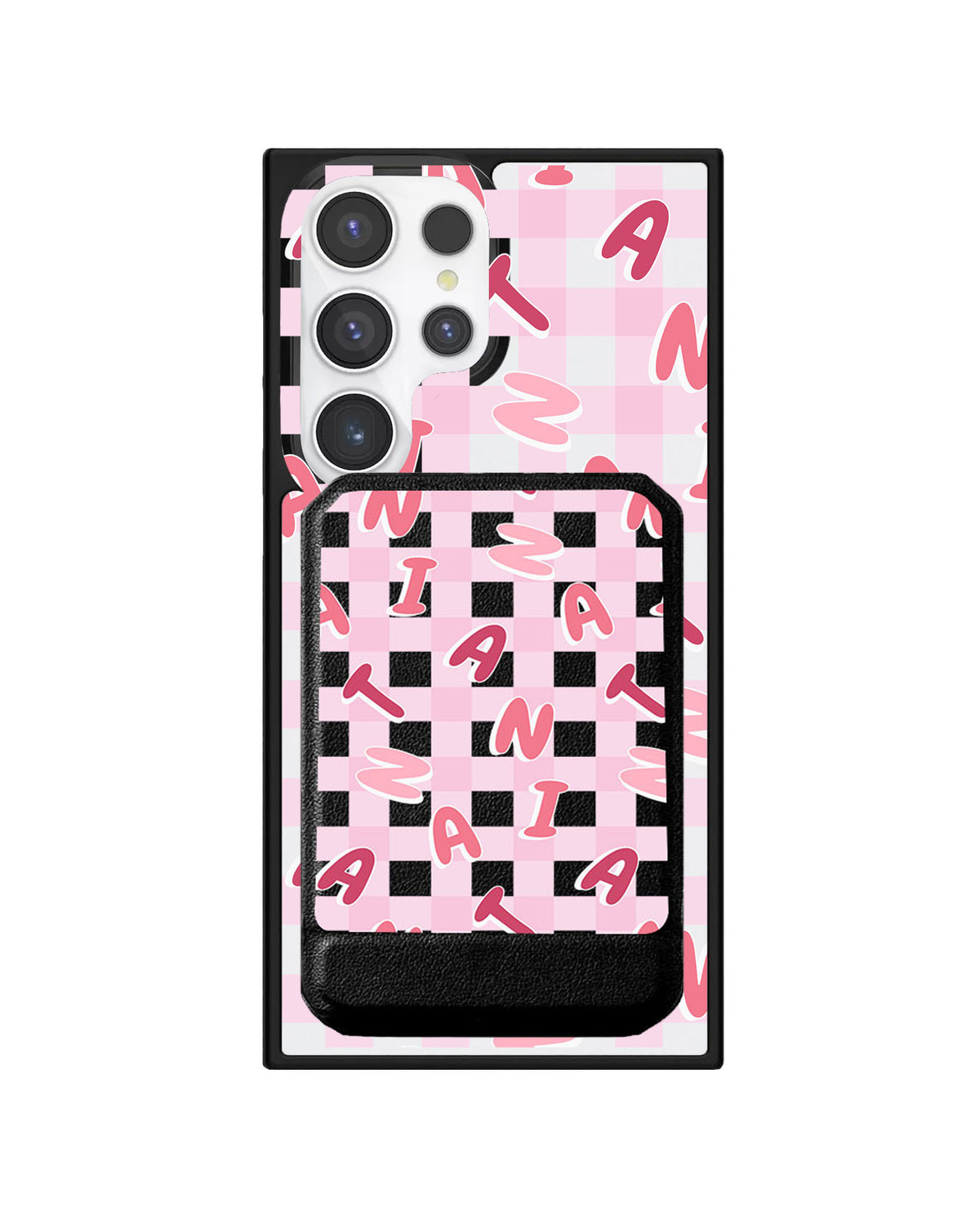 Android Magnetic Multifold Wallet - Checkered Monogram 1.0