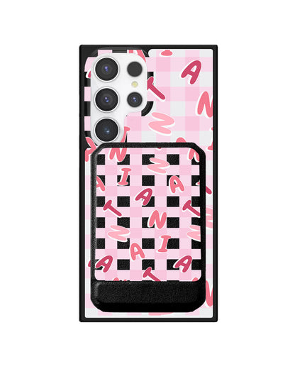 Android Magnetic Multifold Wallet - Checkered Monogram 1.0