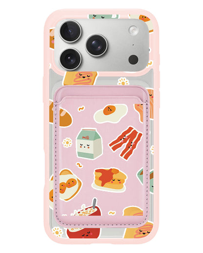 iPhone Magnetic Wallet Case - English Breakfast