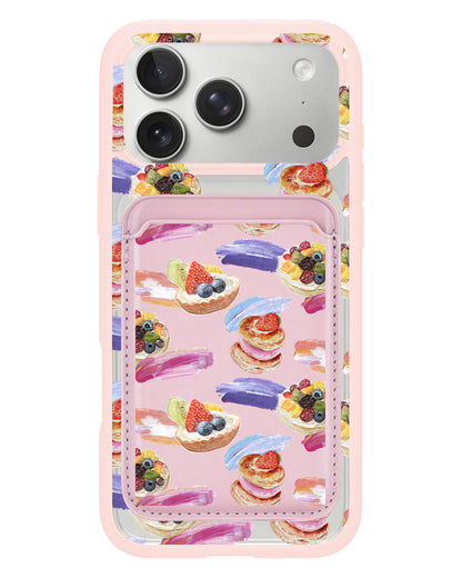 iPhone Magnetic Wallet Case - Fruit Pie