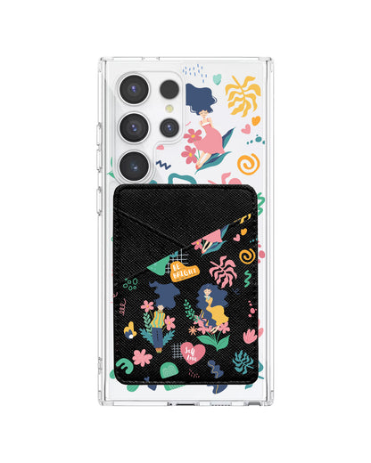 Android Phone Wallet Case - Self Love Sticker pack 2.0