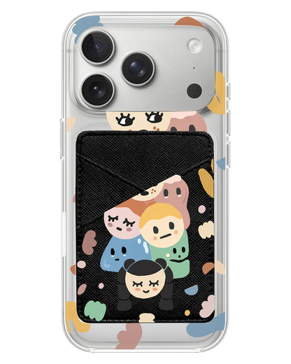 iPhone Phone Wallet Case - Doodle 1