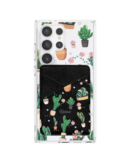 Android Phone Wallet Case - Cactus 3.0