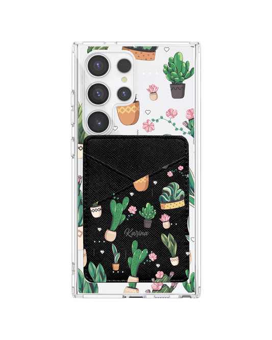 Android Phone Wallet Case - Cactus 3.0