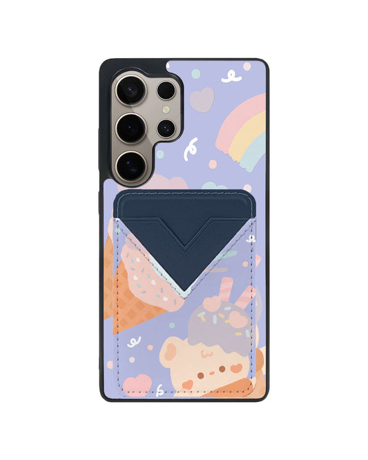 Android Avant Wallet Case - Ice Cream for Teddy