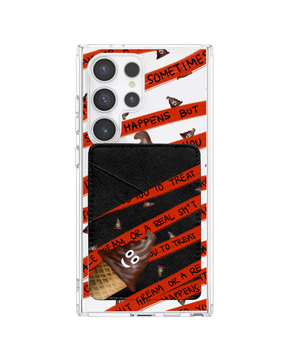 Android Phone Wallet Case - Oh..Shit Happens