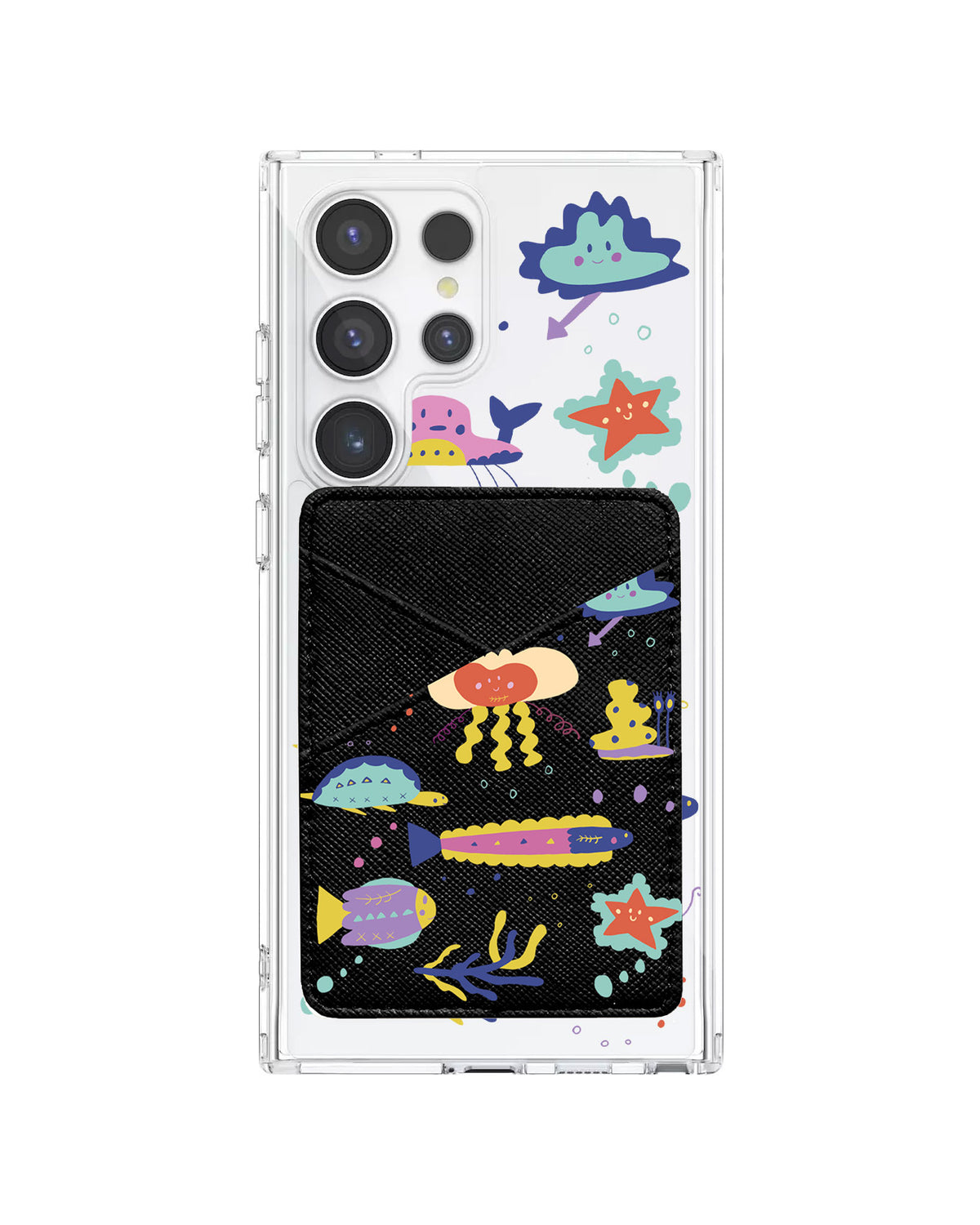 Android Phone Wallet Case - Ocean World