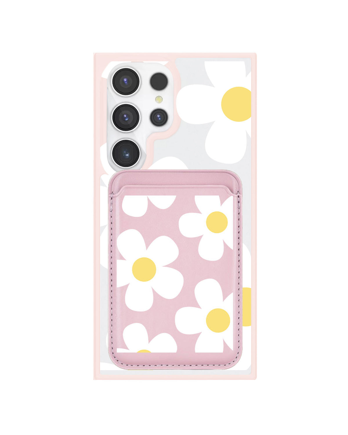 Android Magnetic Wallet Case - Daisy 4.0